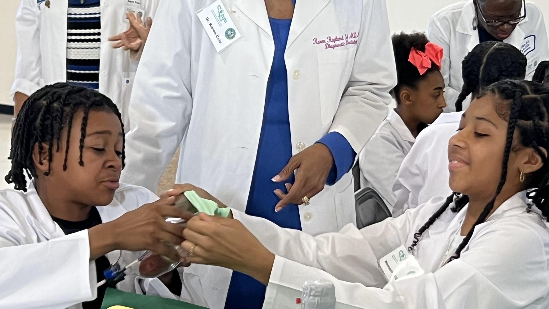 Students Participating at Doctor and Me