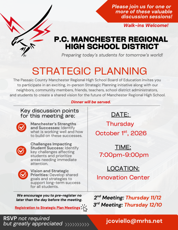 MRHS Strategic Planning Invitation 2026-2027