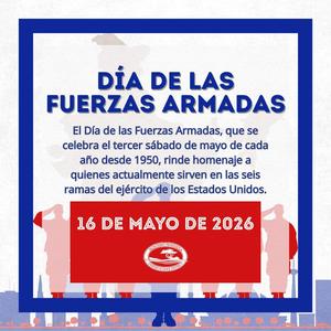 National Armed Forces Day May 16, 2026