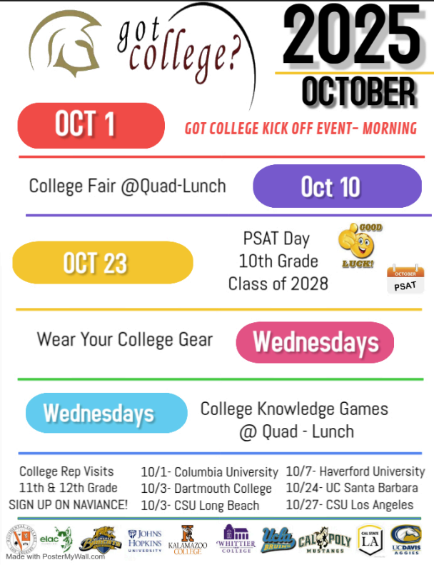Fun-Filled October College Month