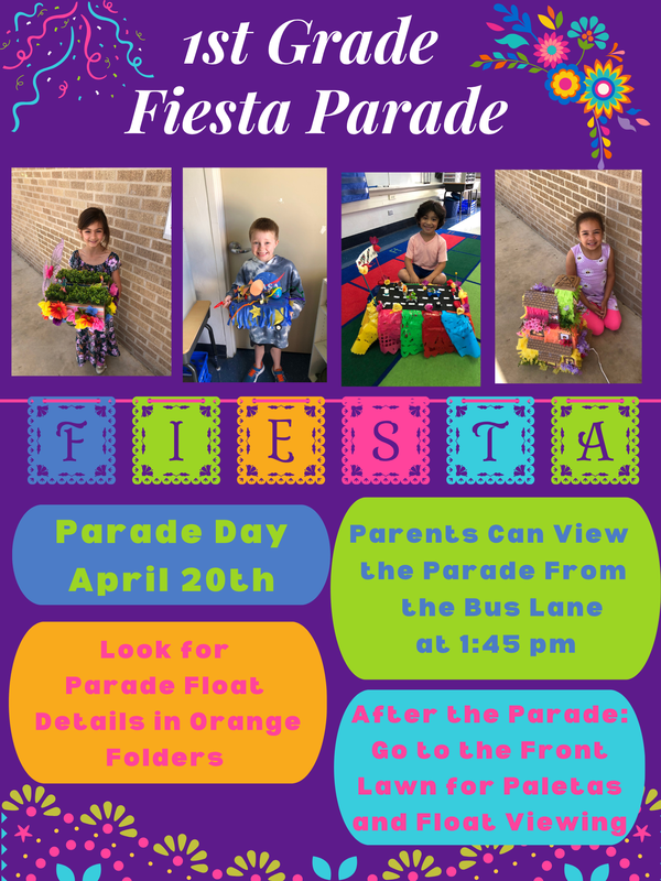 First Grade Fiesta Float Parade Featured Photo