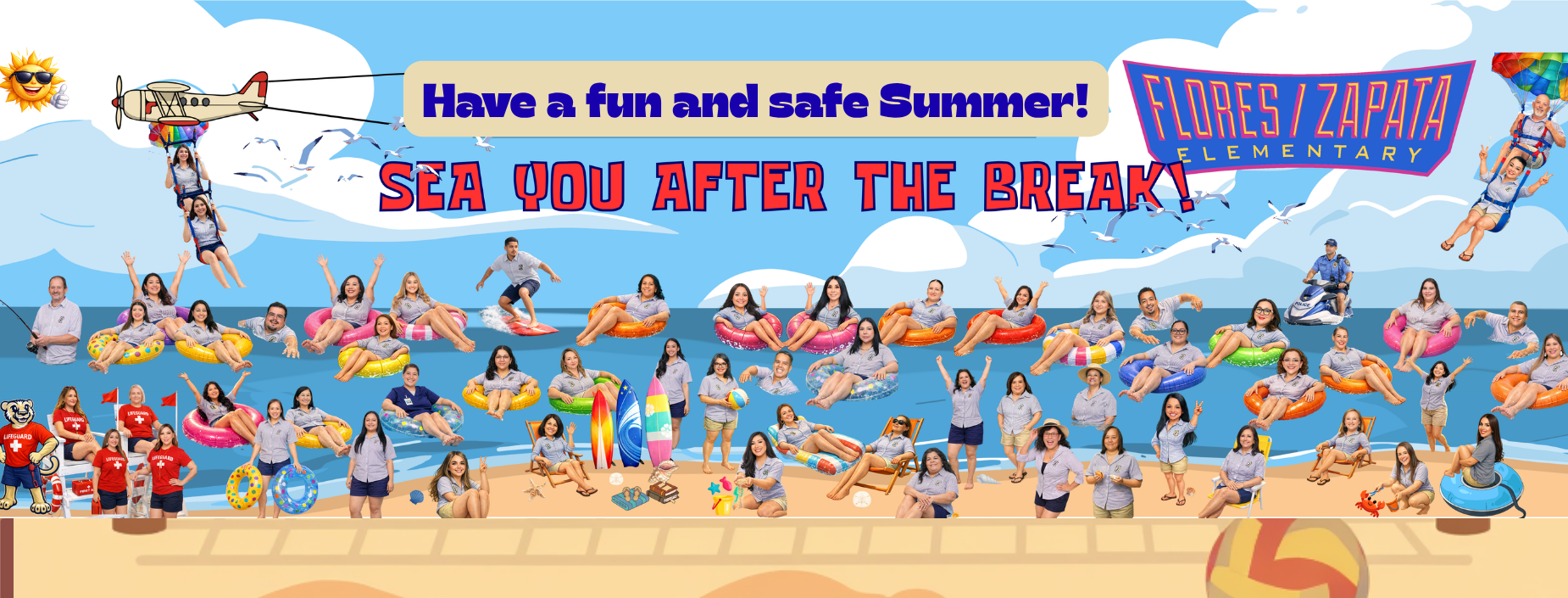 Have a fun and safe Summer! banner