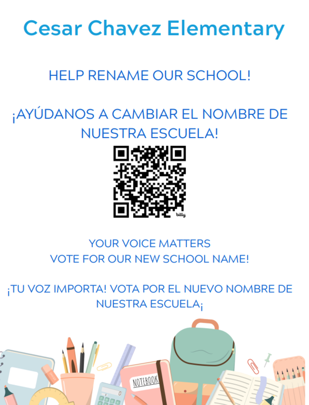 renaming school vote clip art
