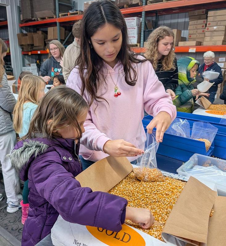 sociology & first grade field trip food bank
