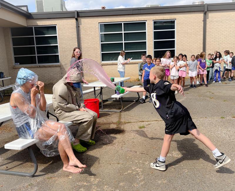 SH Intermediate Students Slime Teachers