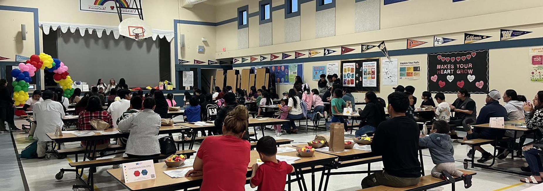 families playing Math games