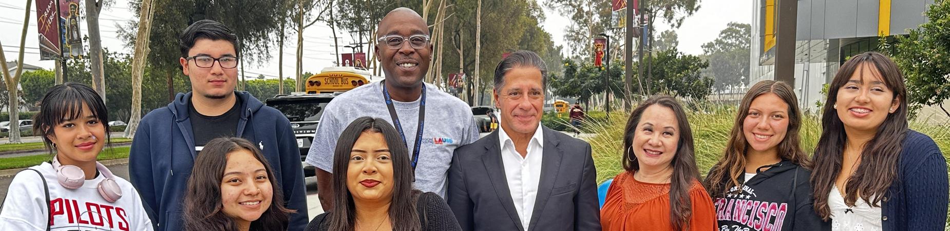 Region South College Fair - Students and LAUSD leaders