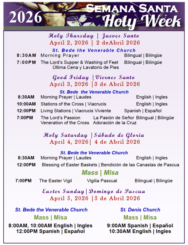 Holy Week 2026