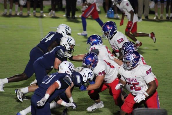 And just like that, your Football Pirates are 6-1 and #1!! Congratulations to the team and coaches!! We are proud of you!!