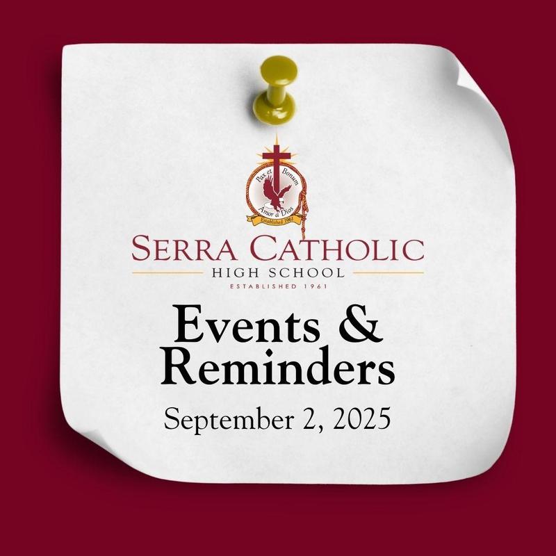 Events and Reminders Note Design for September 2, 2025