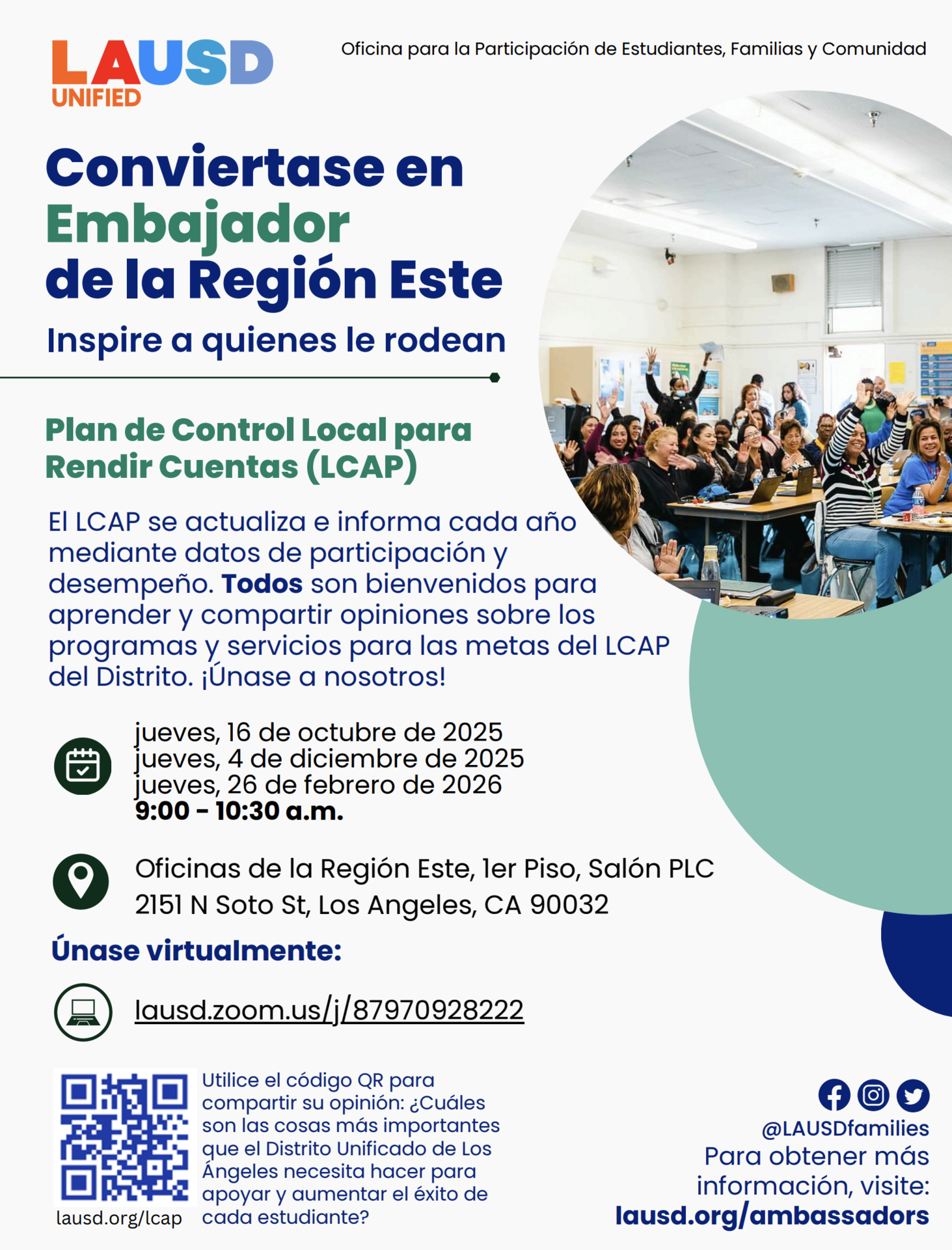 Plan de Control Local para Rendir Cuentas 