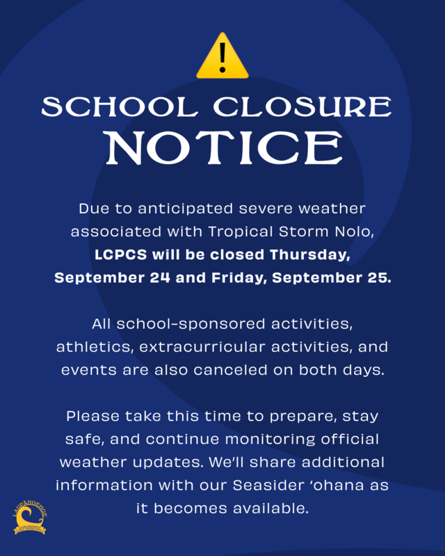 school closure notice