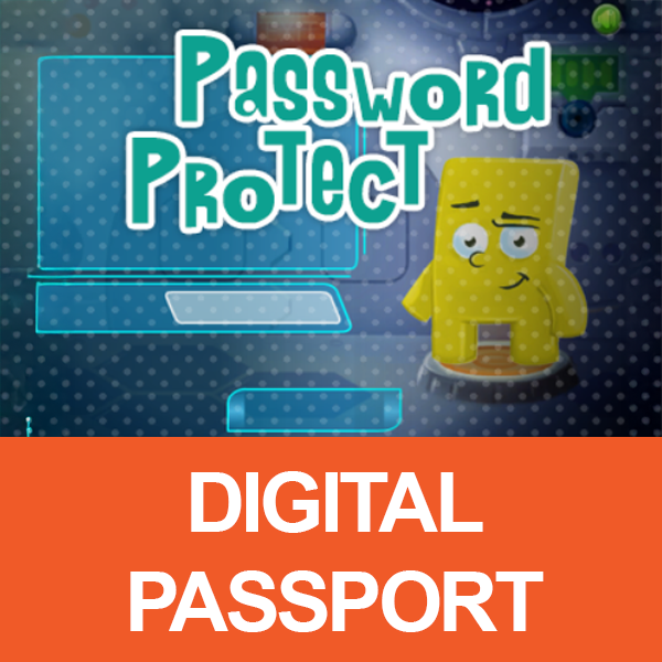 Digital Passport Password Protect Game