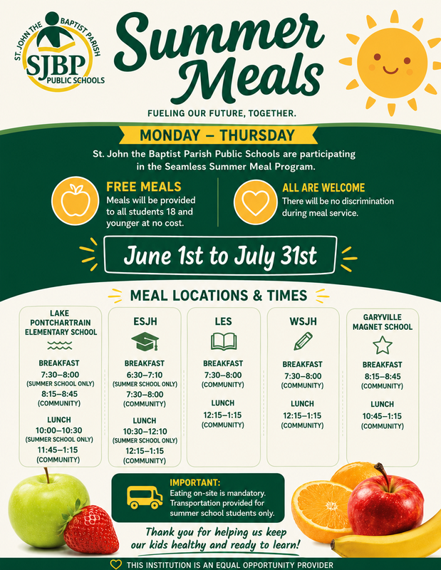 Summer Meals 2026
