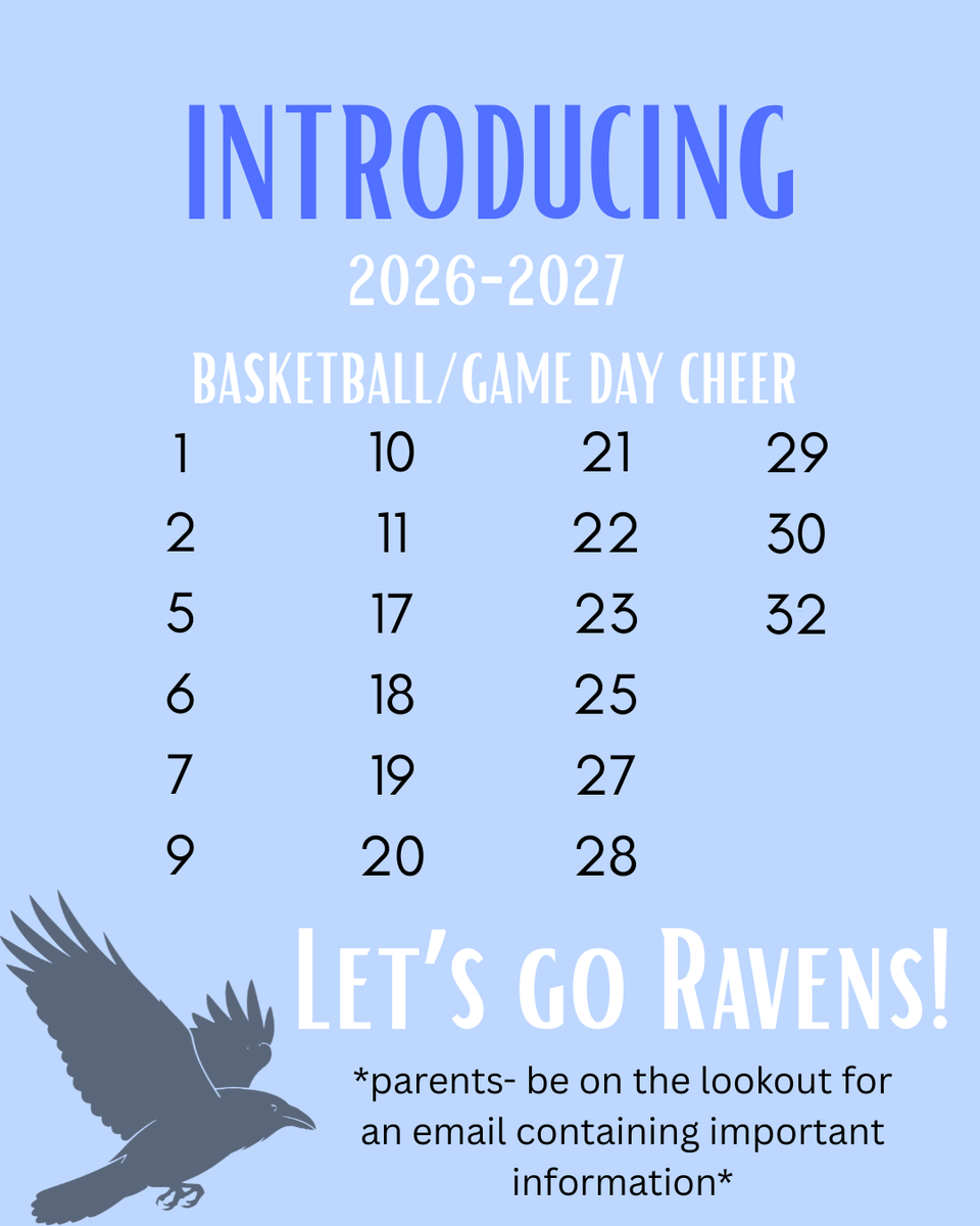 Flyer with numbers