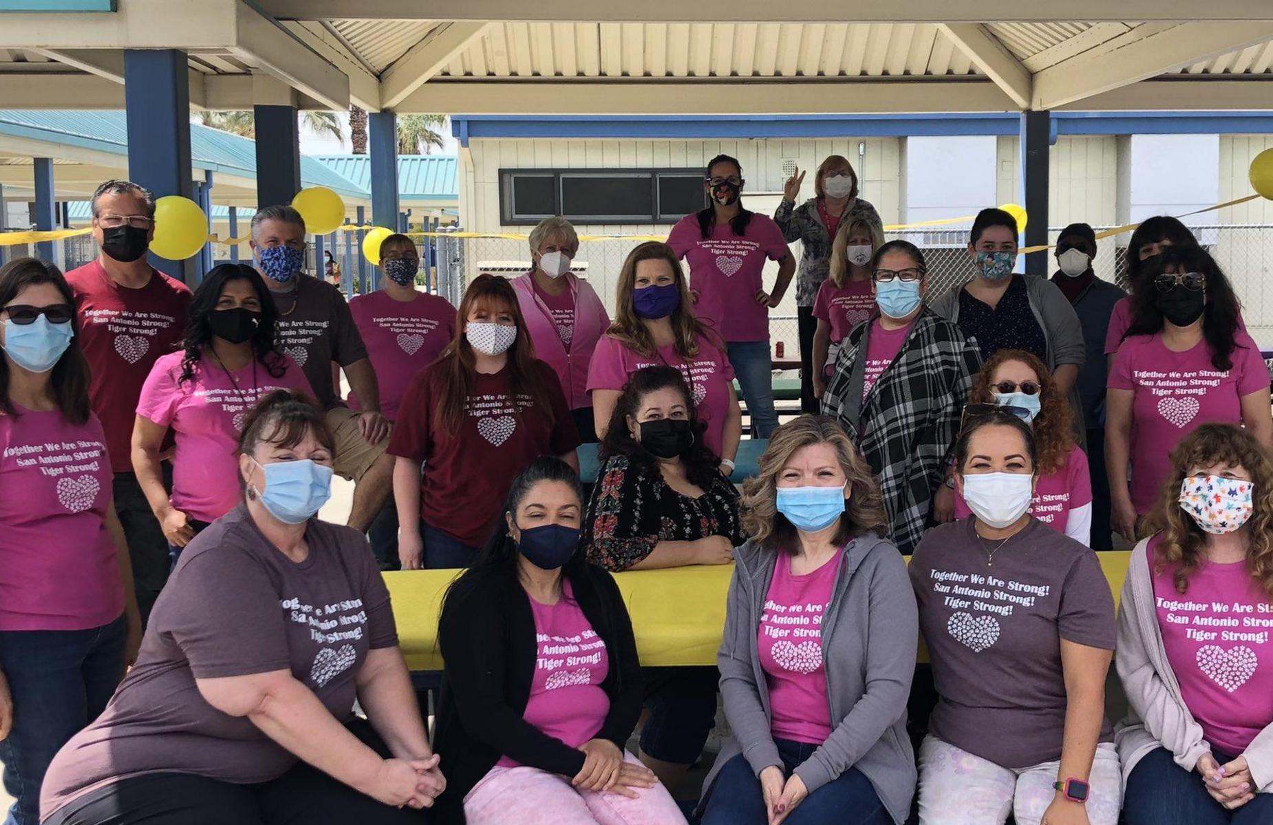 Shout-out to San Antonio’s Amazing staff!! We appreciate all of your hard work and dedication to our students and community!