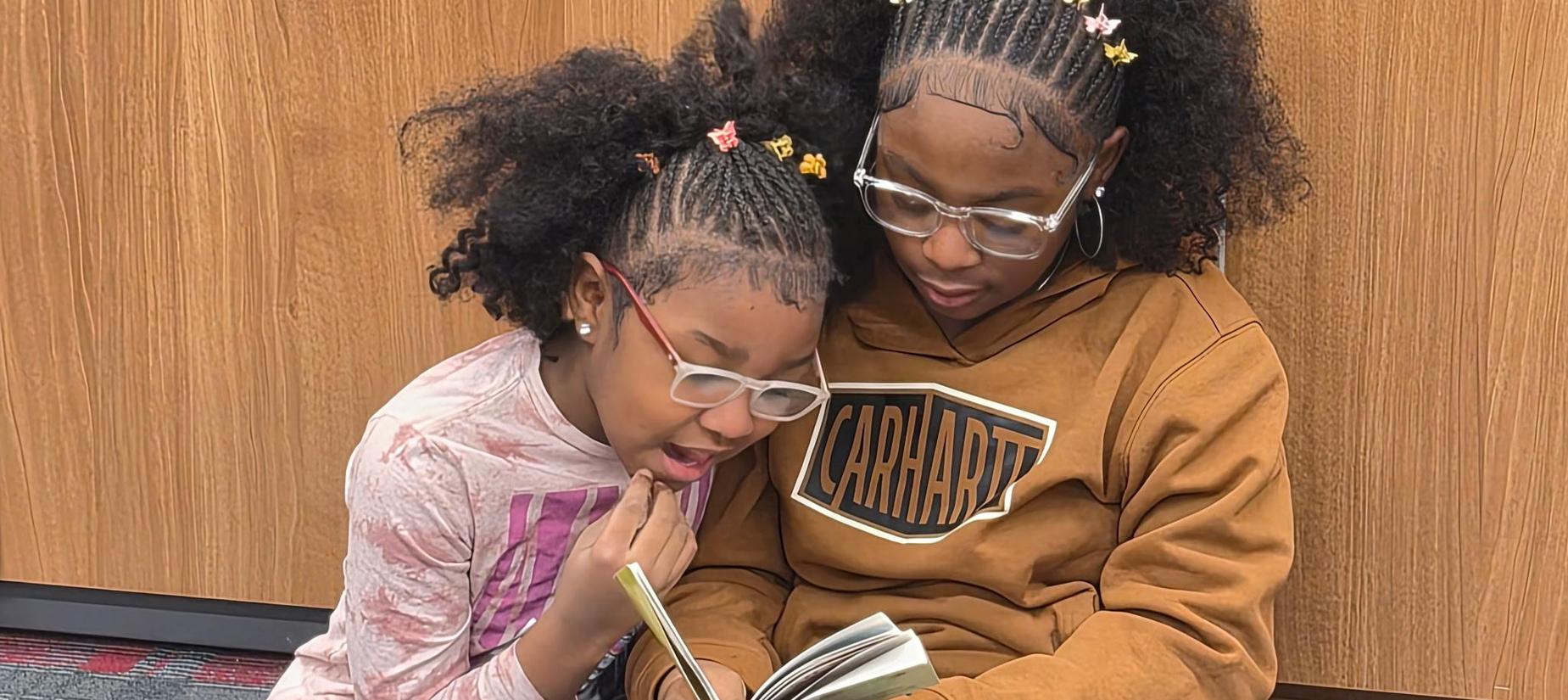 Students reading