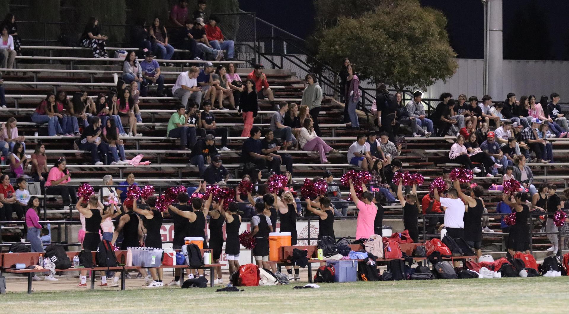 girls playing flag football