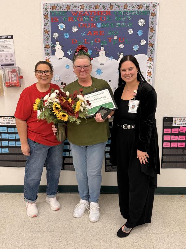 Bonnie Montgomerey - Food Service Gem for December Featured Photo