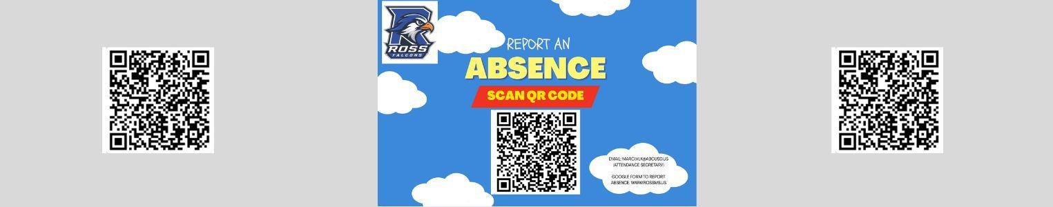report absence qr code