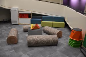 flexible learning space in bell tower