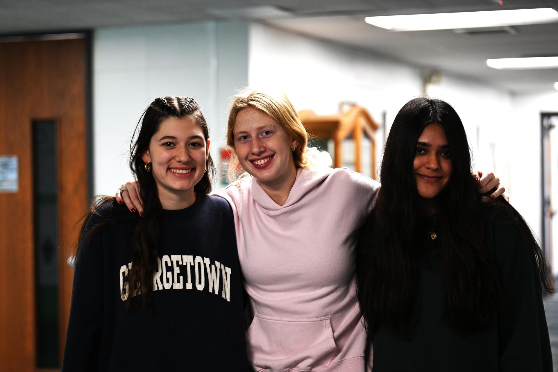 Students happy at Mercy
