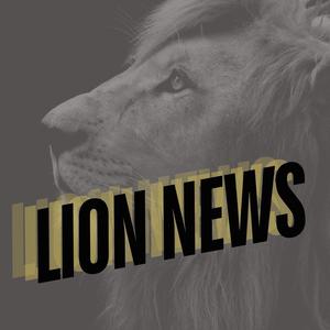 Lion news graphic.