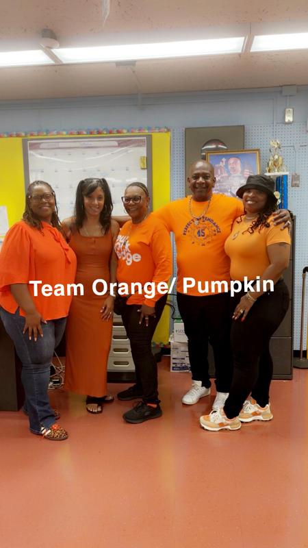 Staff for team pumpkin