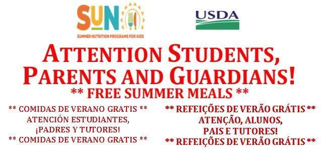 Free Summer Meals!