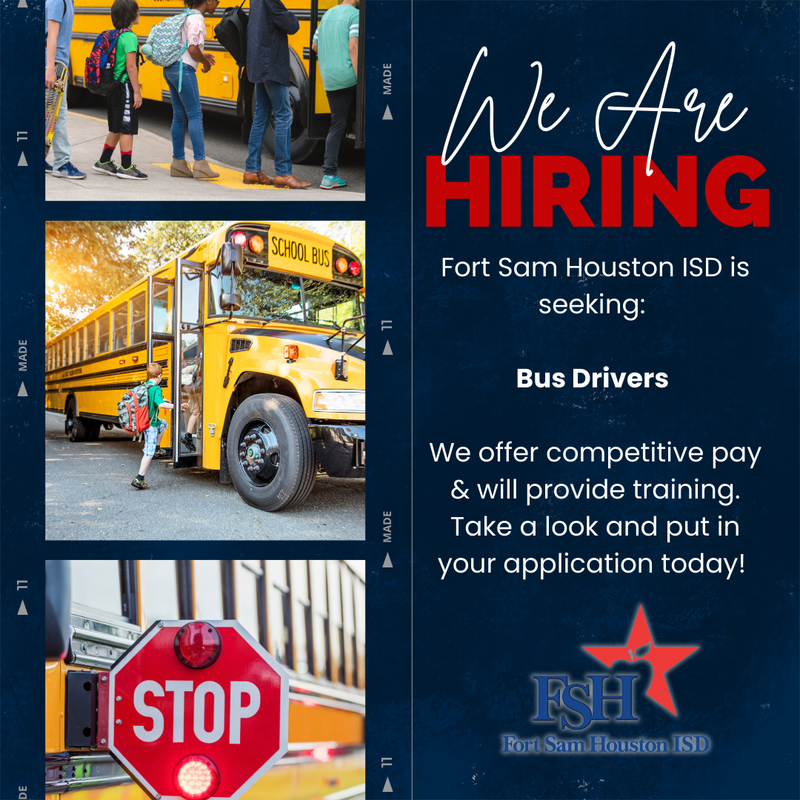 Now Hiring: Bus Drivers