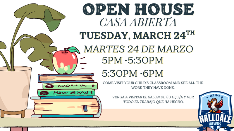 Flyer for open house