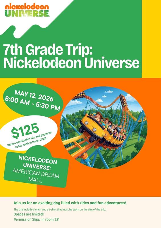 7th Grade Trip