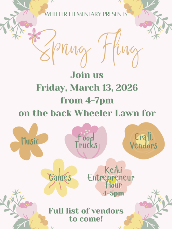 Spring Fling Flyer 2026