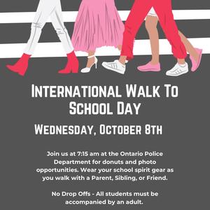 International Walk to School Day