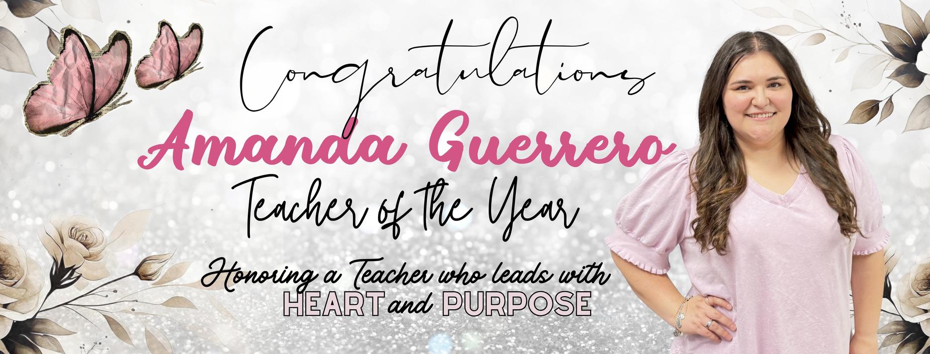teacher of the year flyer