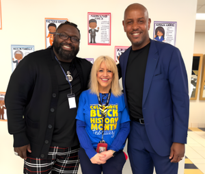 Dr Ryan Ross and Lorraine Hess and Kyle Speller