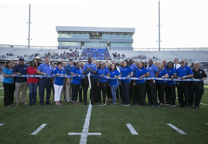 Sheldon ISD Panther Stadium Ribbon Cutting, 8/21/19