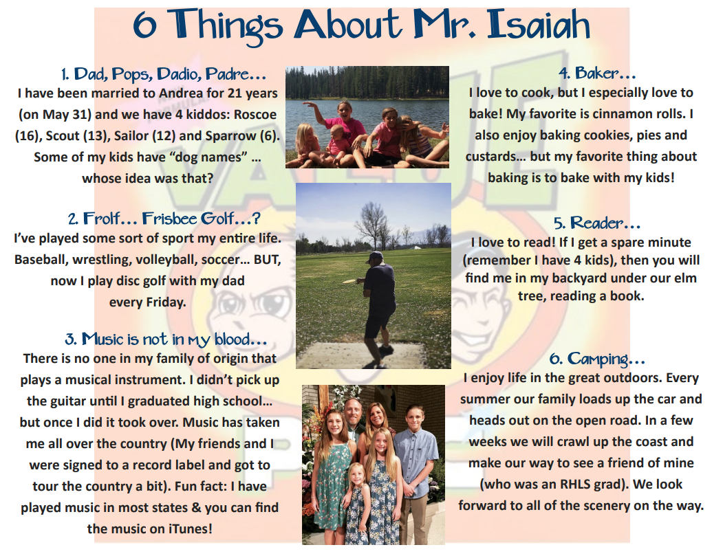 Coughran 6 Things