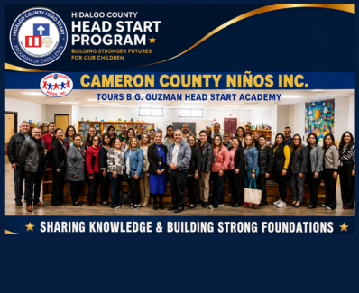 Cameron County Ninos Inc. Visit to Guzman Graphic