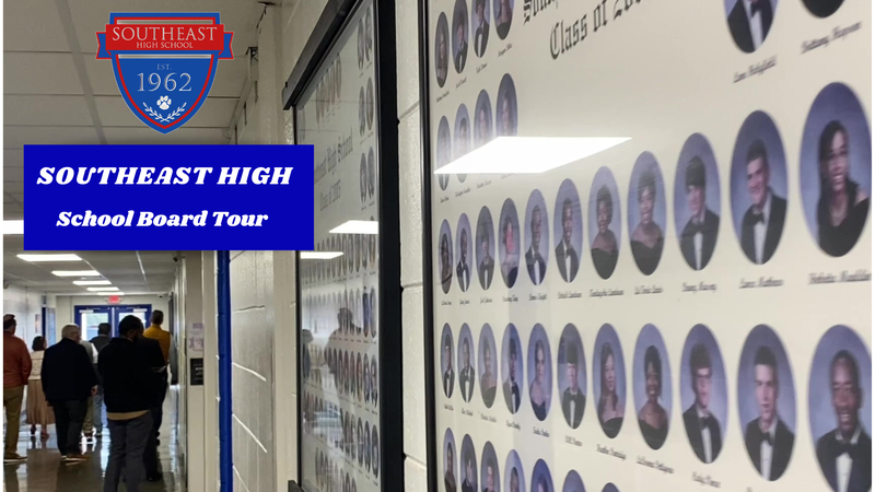 Southeast High School LCSD School Board Tour