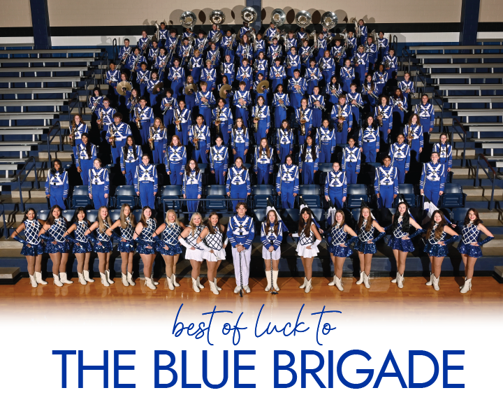 The Blue Brigade Competes At State