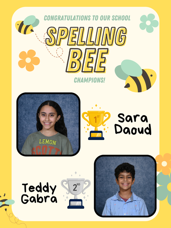 Spelling Bee Winners