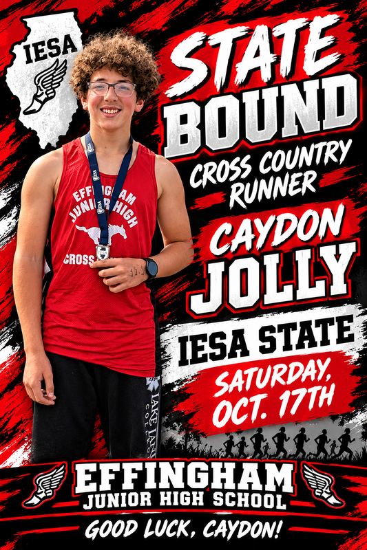 State Qualifier Cross Country Caydon Jolly