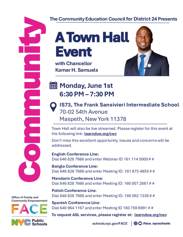 Town Hall (English flyer)