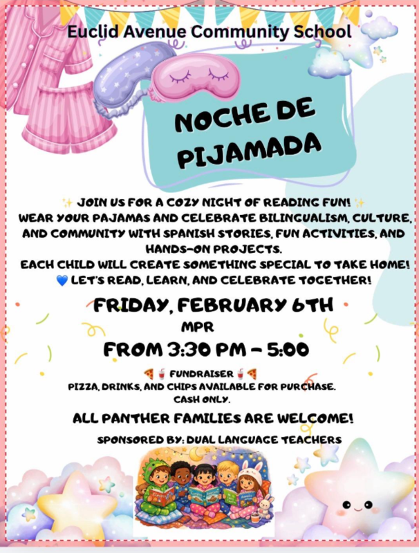 Join us on Friday for Noche de Pijamada!