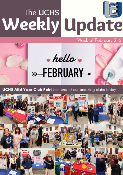 UCHS Weekly Update-February 2-6, 2026