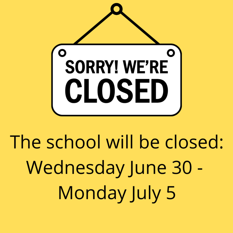 School Closed for July 4th Featured Photo