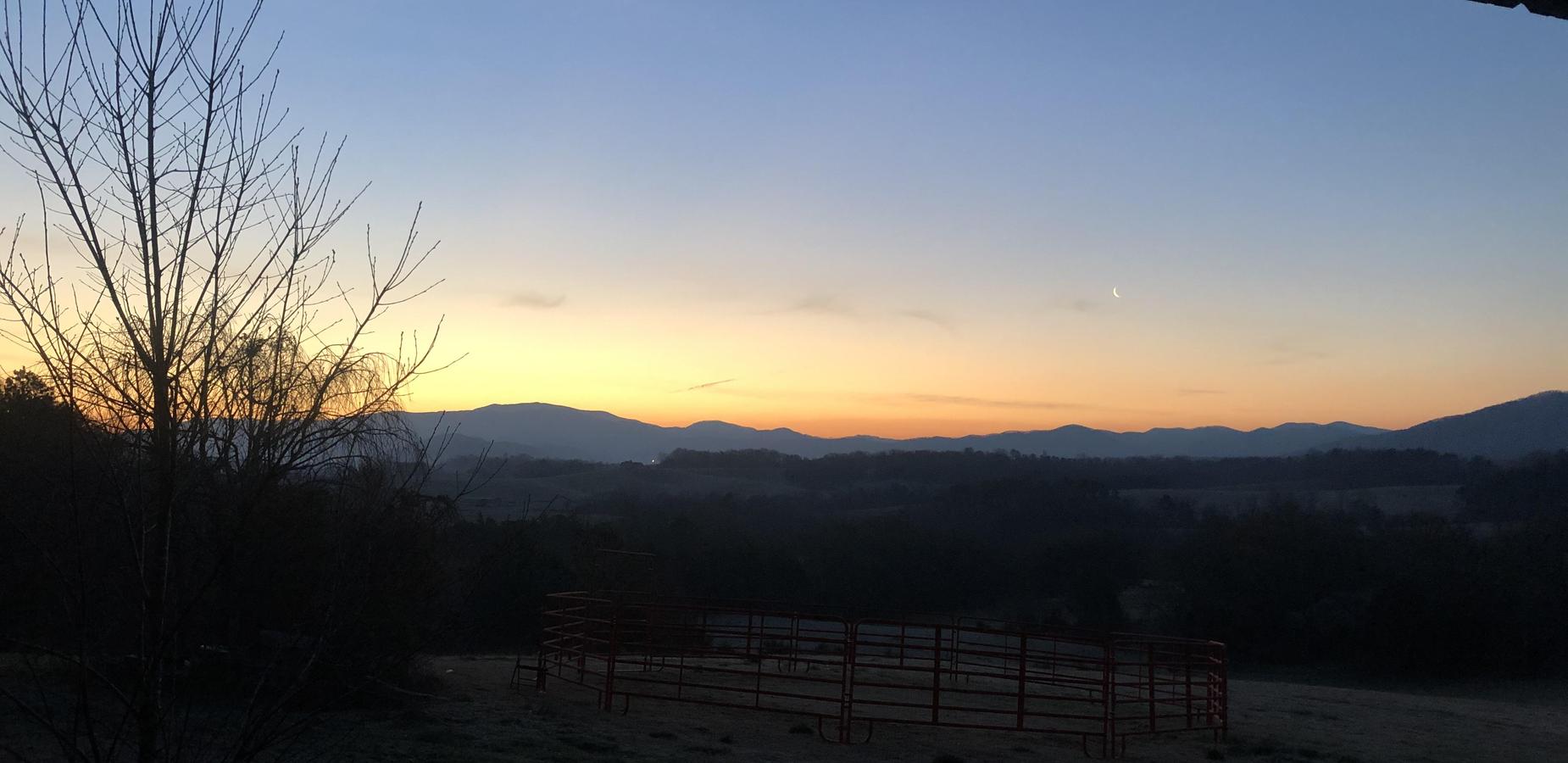 March Early Morning Sunrise
