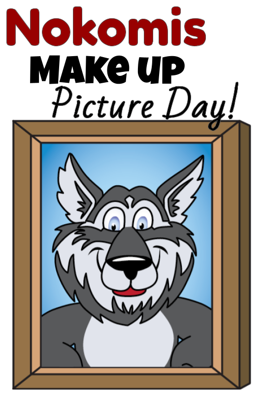 Wolf's picture for Nokomis Make up Picture Day!