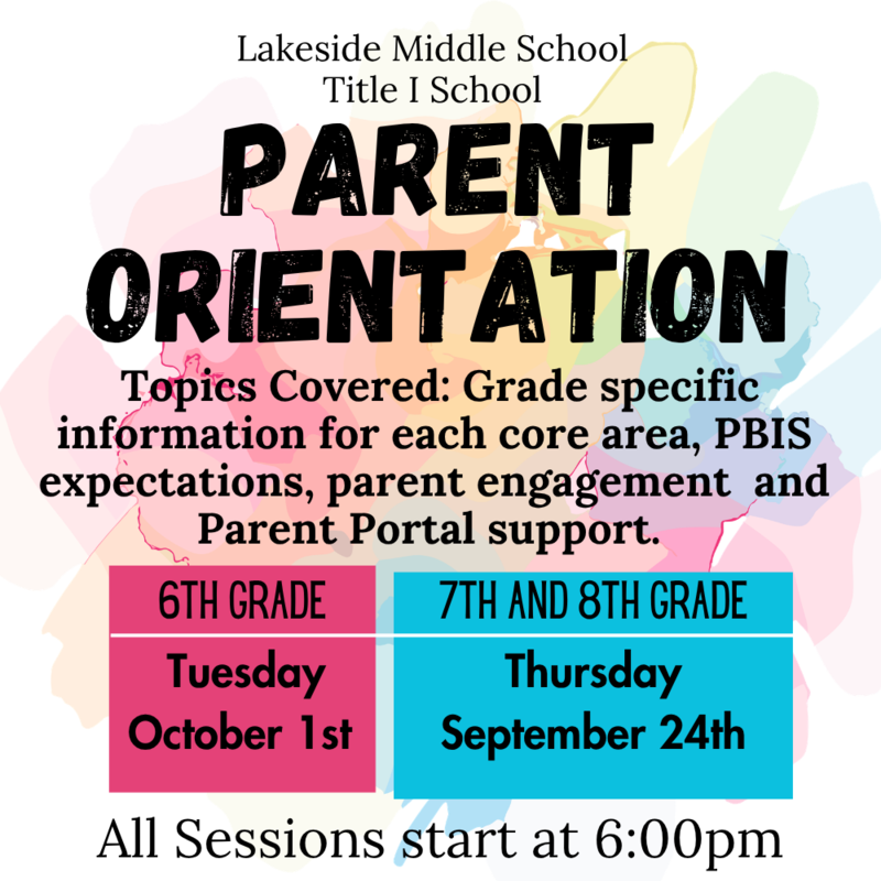 Parent orientation Flyer